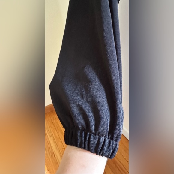 Zara Collections Basic Maxi Dress W Dolman Sleeves Elastic Sleeves & Waist SZ 28 - Picture 6 of 13